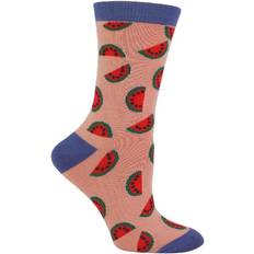 Woman - Yellow Socks Miss Sparrow Womenss Novelty Funny Fruit Socks Multicolour