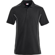 Clique New Conway Polo Shirt Black