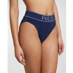 Polo Ralph Lauren Women Knickers Polo Ralph Lauren Ribbed High-Rise Briefs NAVY