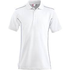 Clique New Conway Polo Shirt White