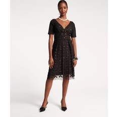 Frances Valentine Valentina Sequin Dress Black