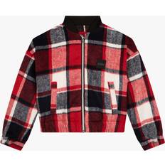 HUGO BOSS Ytterkläder HUGO BOSS Kids' Checked Jacket with Logo Details