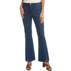 Anne Klein Jeans Anne Klein High-Rise Flare Leg Pant Blue