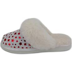 45 ⅓ - Silbrig Pantoffeln & Hausschuhe Hollert Lambskin Slippers STAR EUR Silver