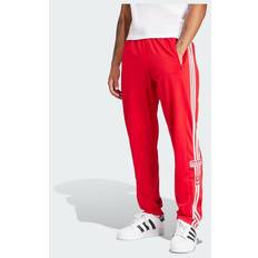 Rosso - Uomo Abbigliamento Adidas Pantaloni Adicolor Classics Adibreak - Rosso