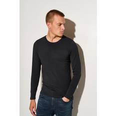Casual Friday Theo Long Sleeve T-Shirt - Noir