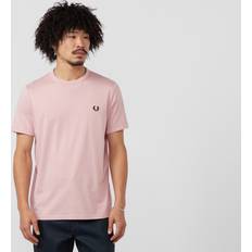 Fred Perry Vrouw Tops Fred Perry Ringer T-Shirt - Roze