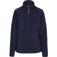 Bleu - Veste en cuir Vestes Trespass Trouper Leather Trim Fleece Jacket - Womens/Ladies - Bleu