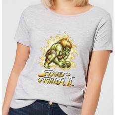 Street Fighter Street Fighter Blanka 16-bit Women's T-Shirt Grey