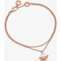 Bvlgari Womens Rose Gold Diva's Dream 18ct Rose-gold Bracelet