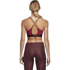 Undertøy adidas SFI Bra AI Patterned, Female, Tøj, Sports-bh, Løb, Rød