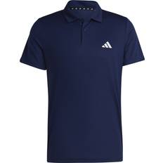 Poloshirts adidas Performance Funktionsshirt, Polokragen, Logo-Detail, für Herren, blau