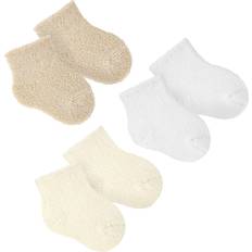 OEKO-TEX Sokker Condor Terry Socks 3-pack - Beige/White