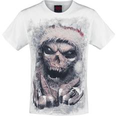 Spiral Rock Santa T-Shirt white