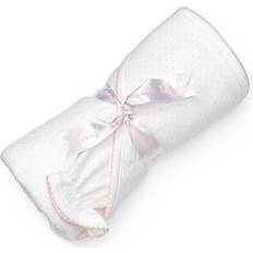 Kissy Kissy Infant Girls' Towel & Mitt Set Baby White/Pink