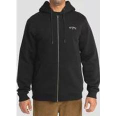 Billabong Top Billabong Men's Mens Arch Sherpa Full Zip Hoodie Black 44/Regular