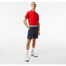 Lacoste Herren Tennis x Daniil Medvedev Shorts mit Mesh Blau