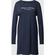 Dame - Polo Nattøj Marc O'Polo Longsleeve Dress Navy-2 * Kampagne *