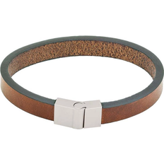 Edblad Bruna Armband Edblad Lewis Bracelet Leather Brown