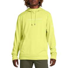 Under Armour Yellow Jumpers Under Armour UA Fleece Wordmark HD Sweatshirt Yellow