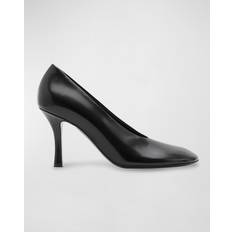 Burberry Heels & Pumps Burberry Leather Baby Pumps - Black