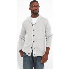 Brown - Men Cardigans Joe Browns Keeping It Cool Cardigan Light Grey, Light Grey, 2Xl, Men Light Grey