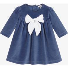 S Dresses Kissy Kissy Girls' Bow Front Velour Dress Baby