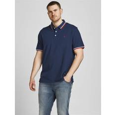 Homme - Polo Vêtements Jack & Jones Polo Grande Taille Paulos Bleu