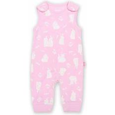 Girls Jumpsuits Children's Clothing BUN BUN DUNGAREES 21-8040-BGR Babies Bunny Organic Cotton Dungarees