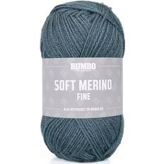 Bumbo Soft Merino Fine garn petroleum På lager i et varehus