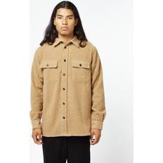 Norse Projects Women Clothing Norse Projects Textured Cotton Overshirt Camel