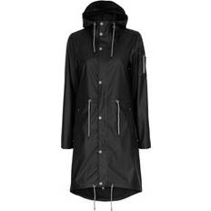 Notyz Regntøj Notyz Raincoat Long 40393 Regnjakke med taske black