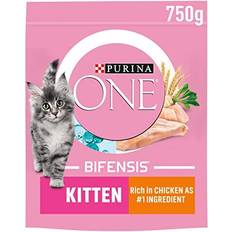 Purina One Kitten Dry Cat Food with Chicken and Wholegrain 4x750g