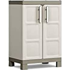 Beige Mobili a Parete Keter Armadio In Resina 97 x 45 x 97 Mobile a Parete