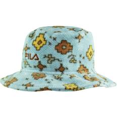 Women - Yellow Hats Fila Fleece Womens Blue Bucket Hat Yellow One