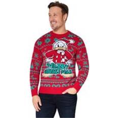 Christmas Jumpers Disney Christmas Jumper Crew Neck Red