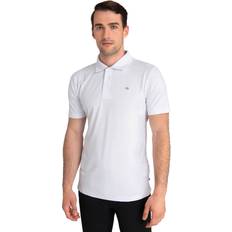 Calvin Klein White Polo Shirts Calvin Klein S, White Mens 2021 Breeze Moisture Wicking Lightweight Polo Shirt Blue