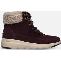 Skechers Ankelstøvletter Skechers On The Go Glacial Ultra Water Repellent W - Burgundy