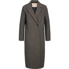 Rutiga Kappor & Rockar JJXX Kappor Beige Check Jxmary Coat Otw Jackor & Kappor Coats