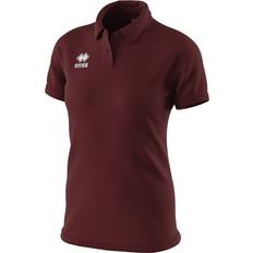 Femme - Marron Hauts Errea Polo-Shirt für Damen - Rouge