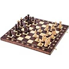 Square SQUARE Schack CONSUL LUX 48 x 48 cm Schackspel Schackfigurer och schackbräde av trä