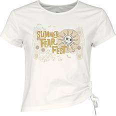 Top The Nightmare Before Christmas T-Shirt Disney di - Summer fear fest - S a XXL - Donna - beige