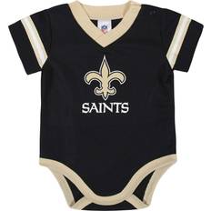 NFL New Orlean Saints Team Jersey Bodysuit, Blackgold New Orlean Saints, 0-3 Months