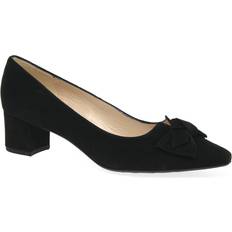 Peter Kaiser Blia Womens Suede Court Shoes Black