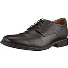 Negro Oxford Clarks 8.5 Mens Smart Formal Shoes Whiddon Plain