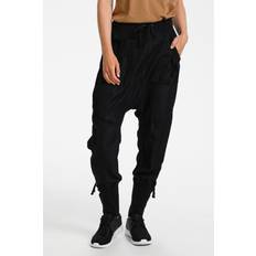 Cream Dame Bukser Cream Casual bukser Sort Damer