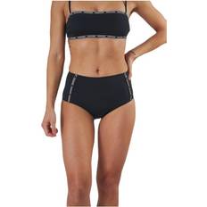 Svarte Bikiniunderdeler Calvin Klein Core Logo Tape High Waist Bikini Brief Black, Female, Tøj, Badetøj, Svømning, Sort