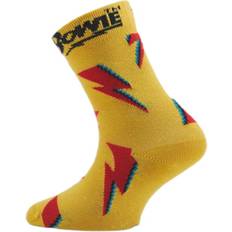 Gule Sokker Happy Socks Flashy Bowie Kids Yellow, Unisex, Tøj, Gul, 6-12 Months 6-12 Months