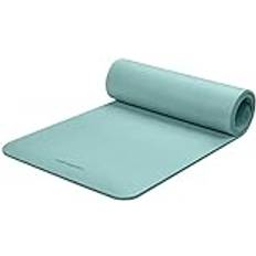 Nylon Yoga Equipment Retrospec Solana Yogamatte, 1,27 cm dick, mit Nylongurt für Damen und Herren – rutschfeste Trainingsmatte für Yoga, Pilates, Stretching, Boden- und Fitness-Workouts, Ridge