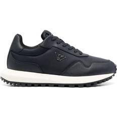 Armani UK 42 navy casual closed sneaker Blue